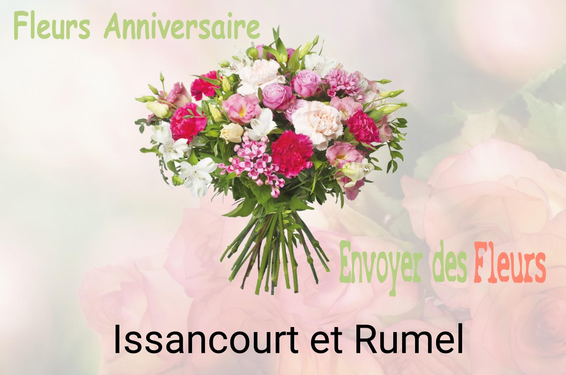 Bouquet de fleurs d’anniversaire livré à Issancourt-et-Rumel