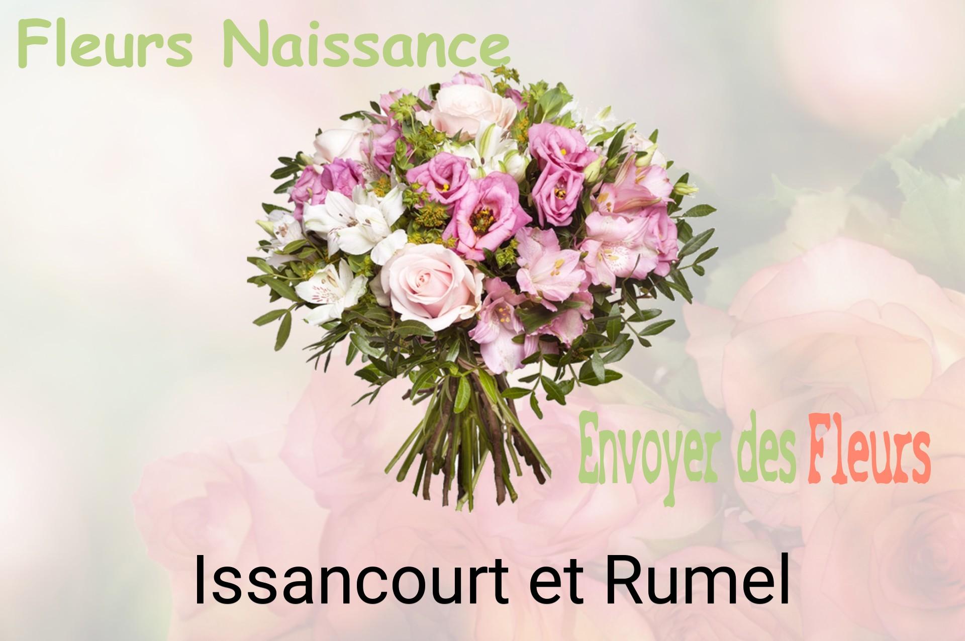 Bouquet de fleurs de naissance livré à Issancourt-et-Rumel