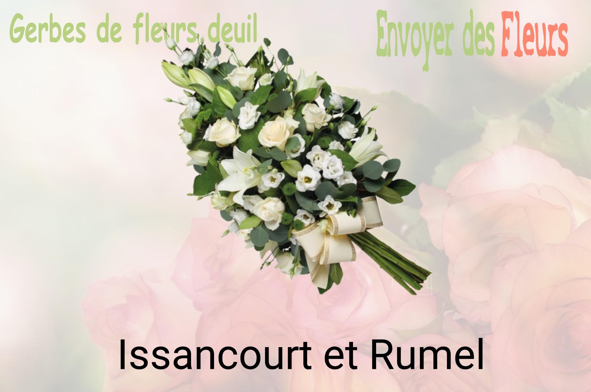 Gerbe de fleurs de deuil livrée à Issancourt-et-Rumel
